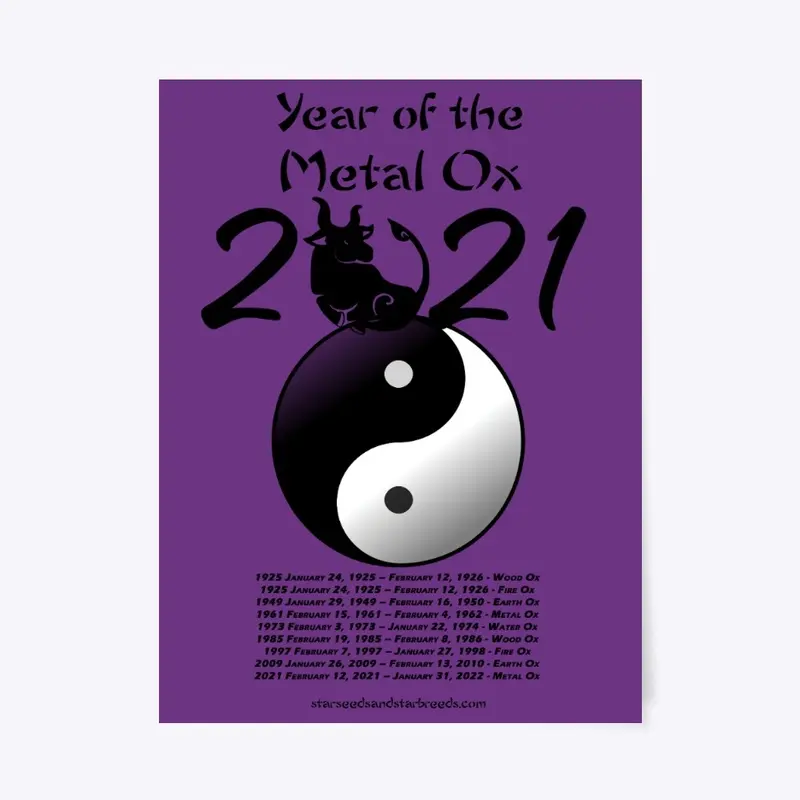 Year of the Metal Ox 2021